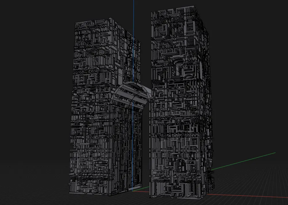 Shapr3D blockout, view two