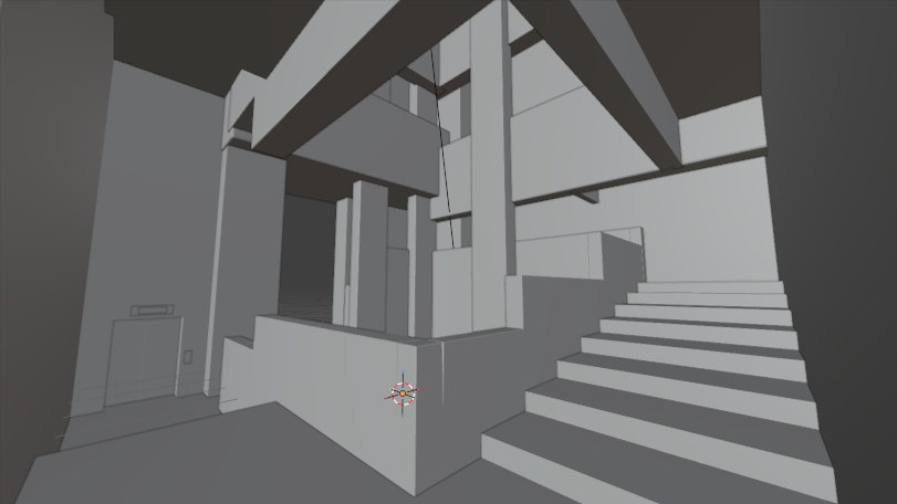 Staircase room — No Textures