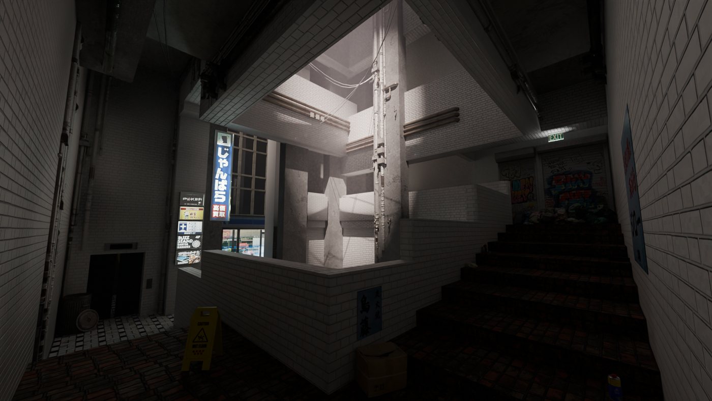 Staircase room — early iteration