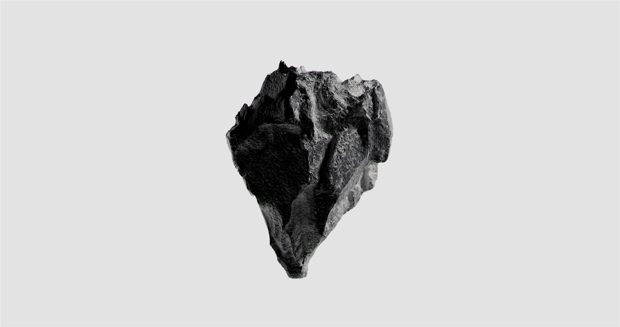 Tora — wide render of the first rock